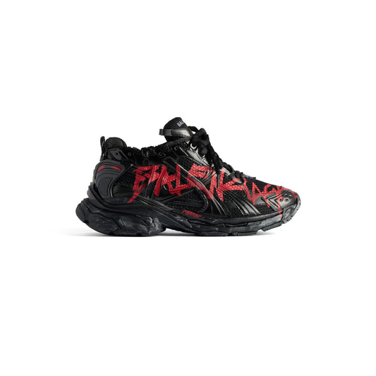 BALENCIAGA RUNNER- BLACK RED