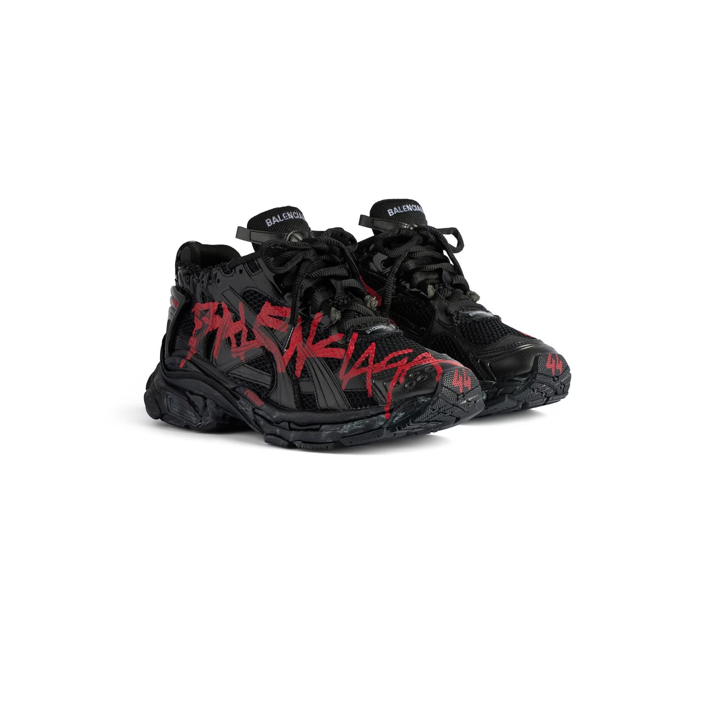 BALENCIAGA RUNNER- BLACK RED