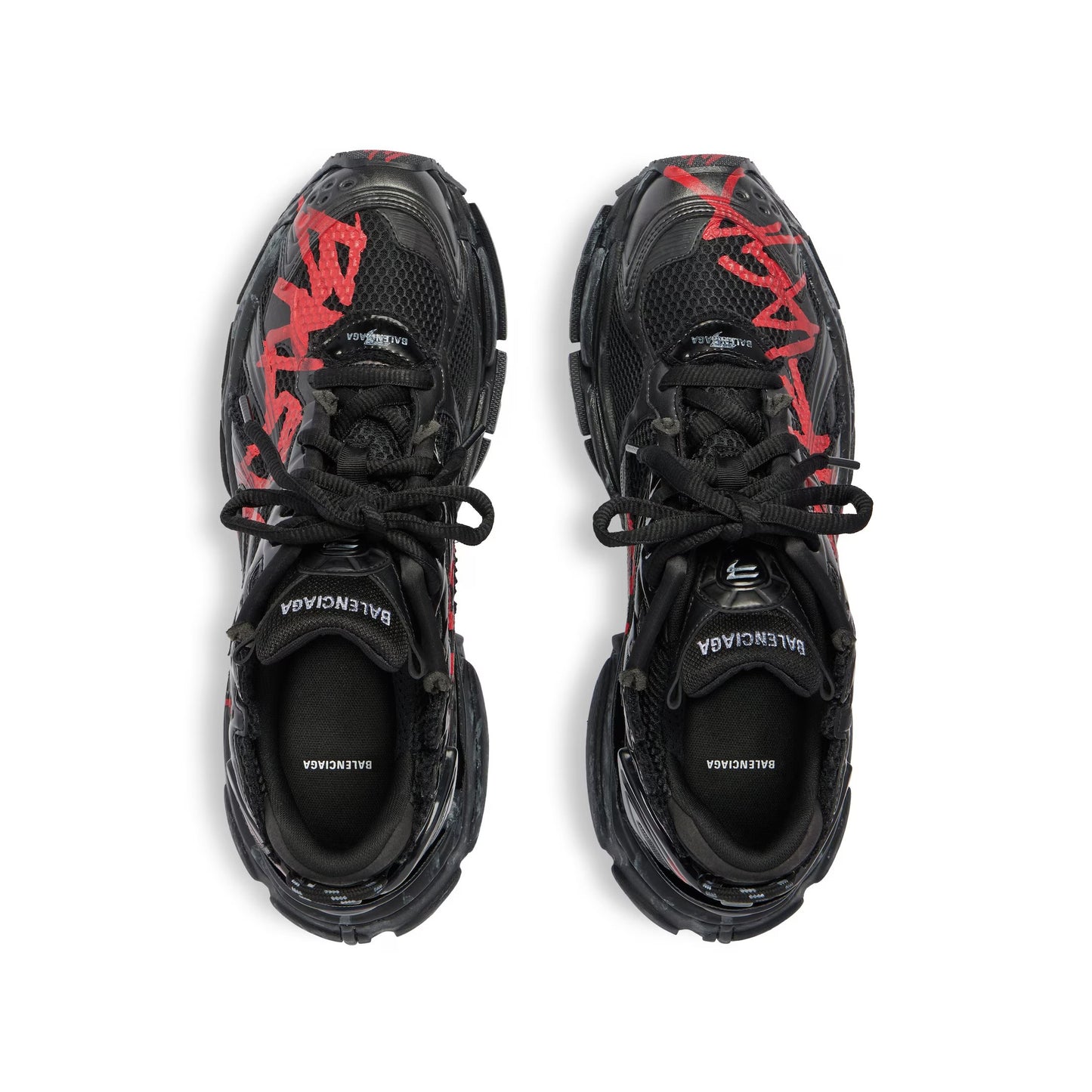 BALENCIAGA RUNNER- BLACK RED