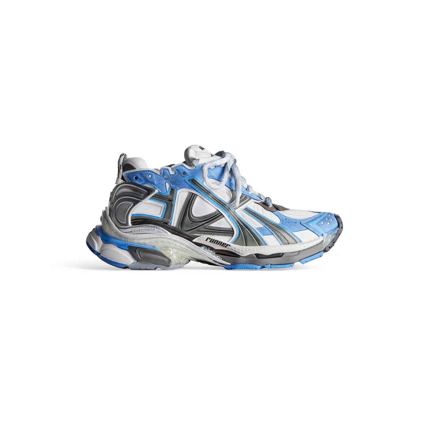 BALENCIAGA RUNNER- GRAY BLUE