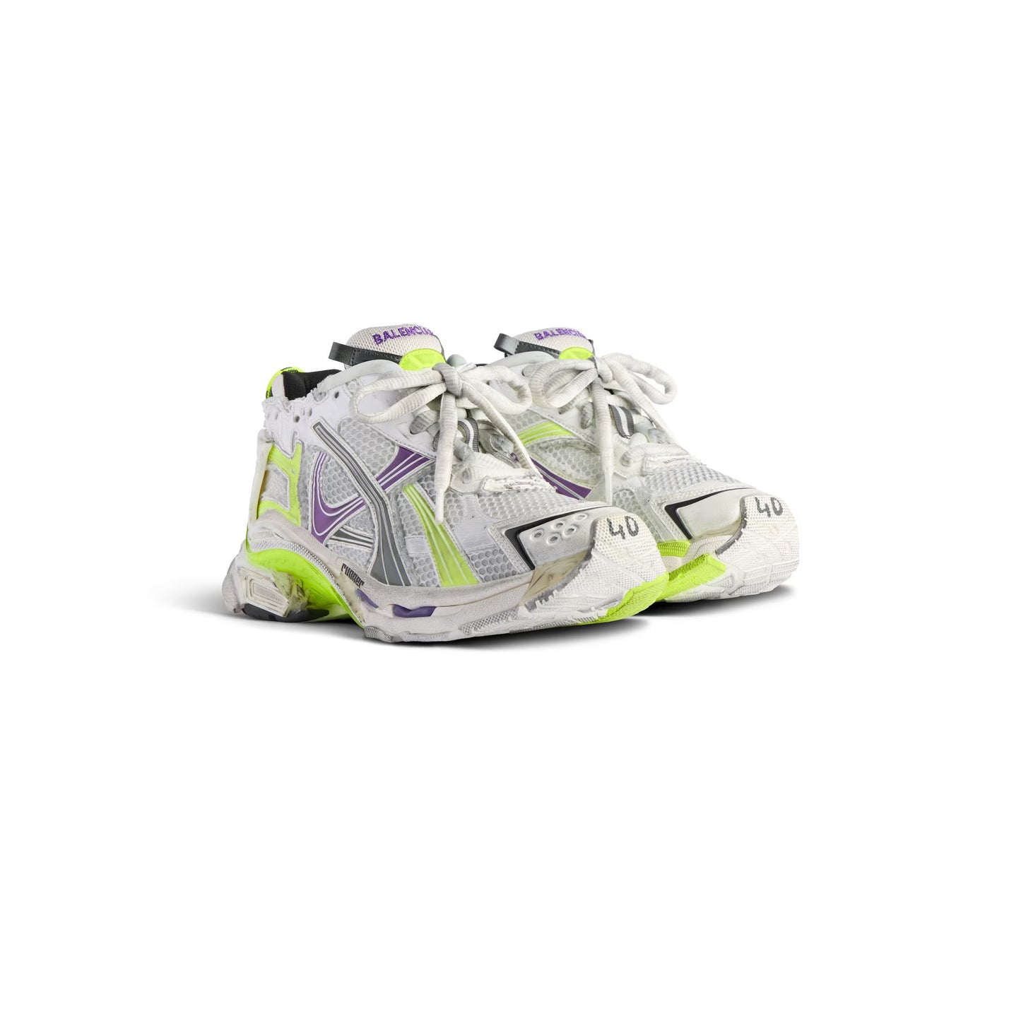 BALENCIAGA RUNNER- PURPLE GREEN
