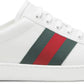 GUCCI ACE- WHITE LOGO