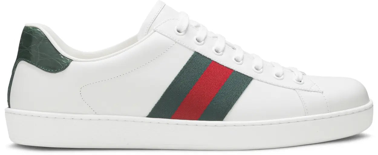 GUCCI ACE- WHITE LOGO