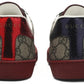 GUCCI ACE- GRAY RED
