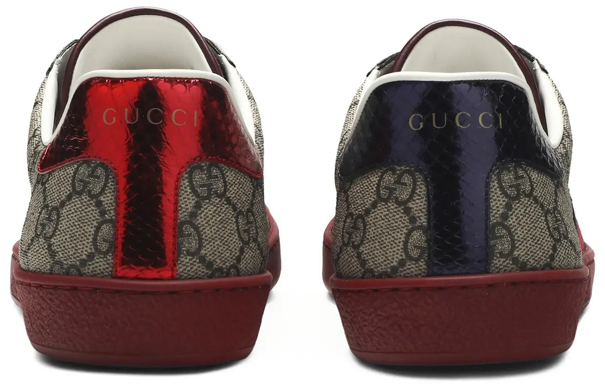 GUCCI ACE- GRAY RED
