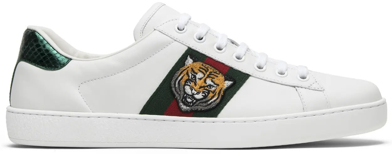 GUCCI ACE- WHITE LOGO