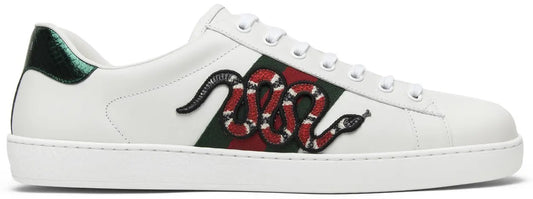 GUCCI ACE- WHITE SNAKE