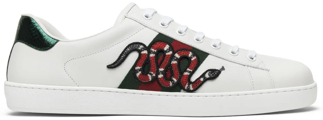GUCCI ACE- WHITE LOGO