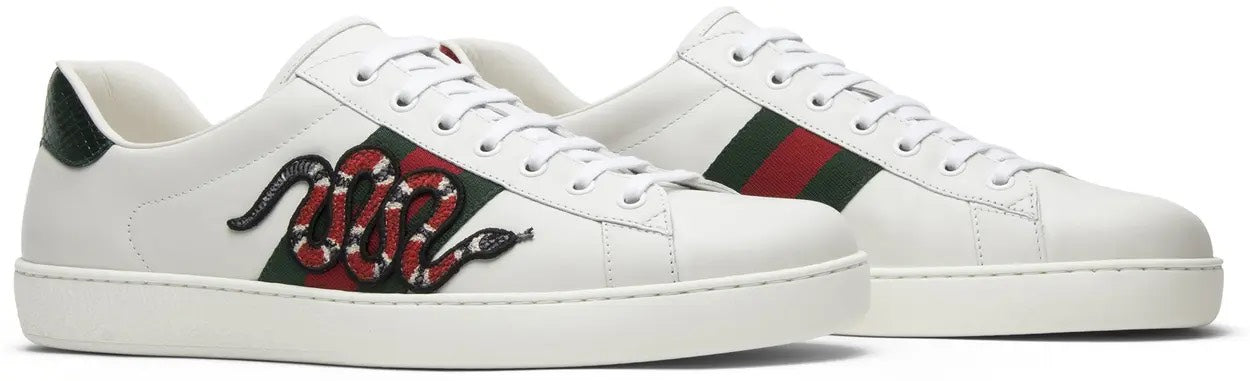 GUCCI ACE- WHITE SNAKE