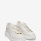 ALEXANDER MCQUEEN- LEATHER WHITE SKIN
