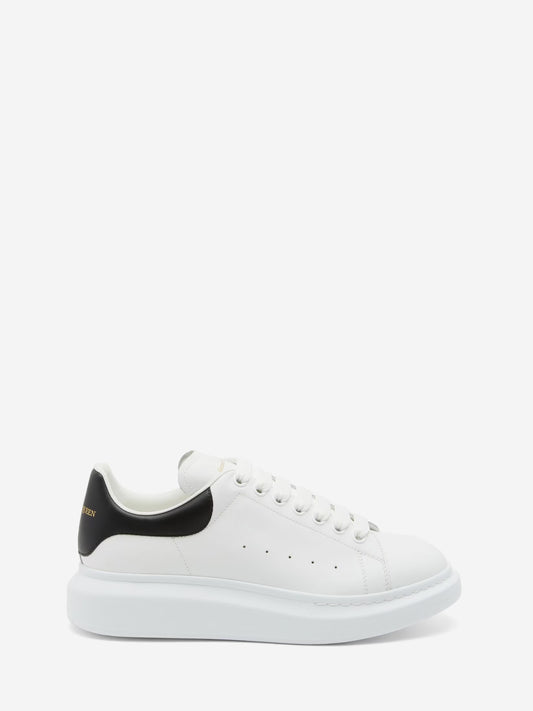 ALEXANDER MCQUEEN- LEATHER WHITE BLACK