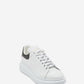 ALEXANDER MCQUEEN- LEATHER WHITE BLACK