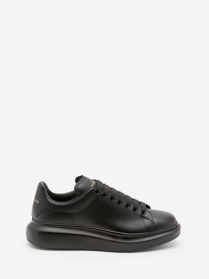 ALEXANDER MCQUEEN- LEATHER BLACK SHINE