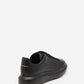 ALEXANDER MCQUEEN- LEATHER BLACK SHINE