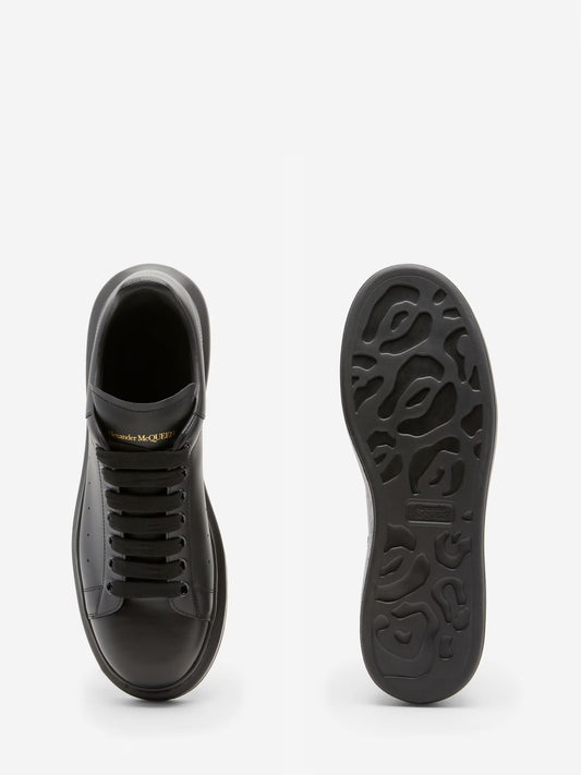 ALEXANDER MCQUEEN- LEATHER BLACK SHINE