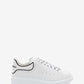 ALEXANDER MCQUEEN- LEATHER WHITE LOGO