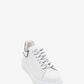 ALEXANDER MCQUEEN- LEATHER WHITE LOGO