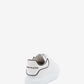 ALEXANDER MCQUEEN- LEATHER WHITE LOGO