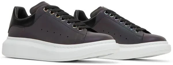 ALEXANDER MCQUEEN- LEATHER DARK GRAY