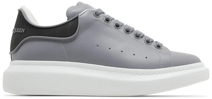 ALEXANDER MCQUEEN- LEATHER LIGHT GRAY