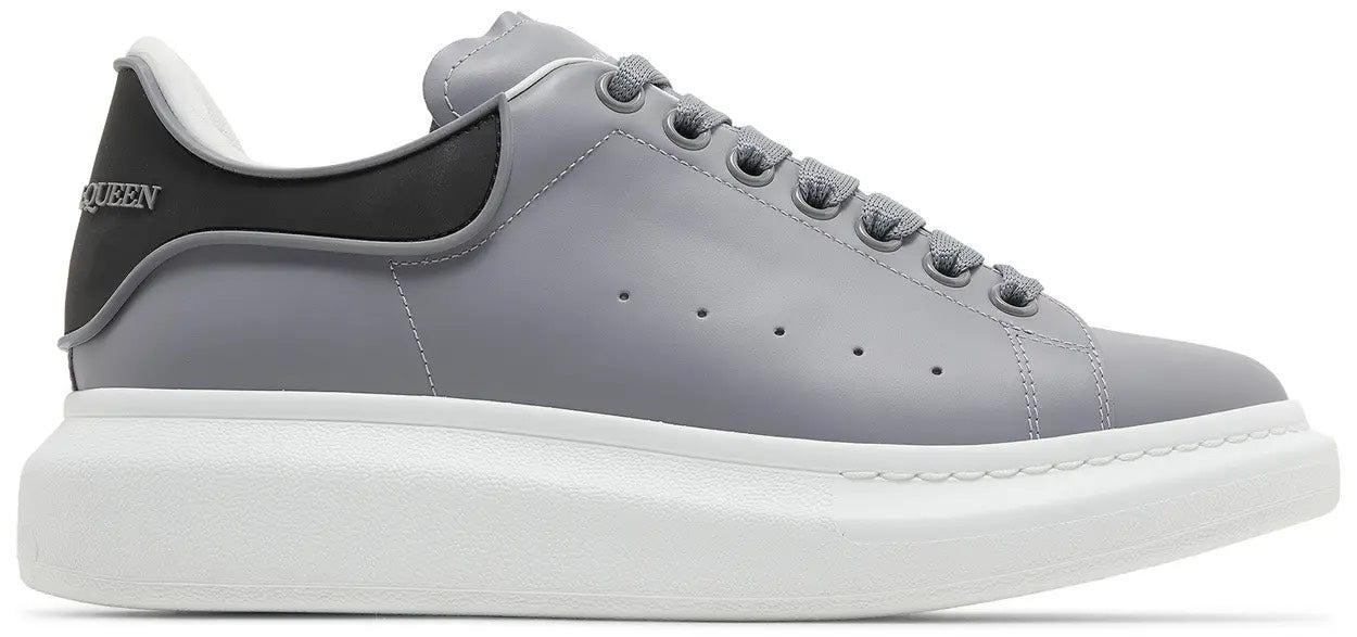 ALEXANDER MCQUEEN- LEATHER LIGHT GRAY