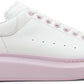 ALEXANDER MCQUEEN- LEATHER WHITE PINK