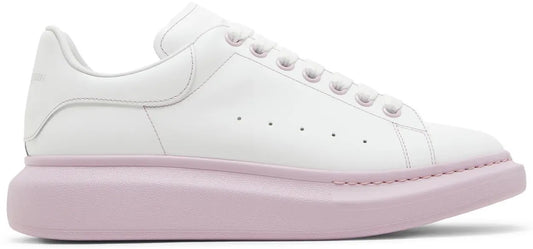 ALEXANDER MCQUEEN- LEATHER WHITE PINK