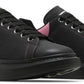 ALEXANDER MCQUEEN- LEATHER BLACK PINK