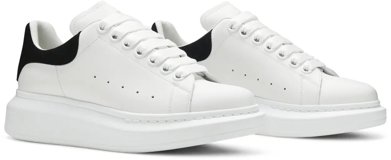 ALEXANDER MCQUEEN- SUADE WHITE BLACK