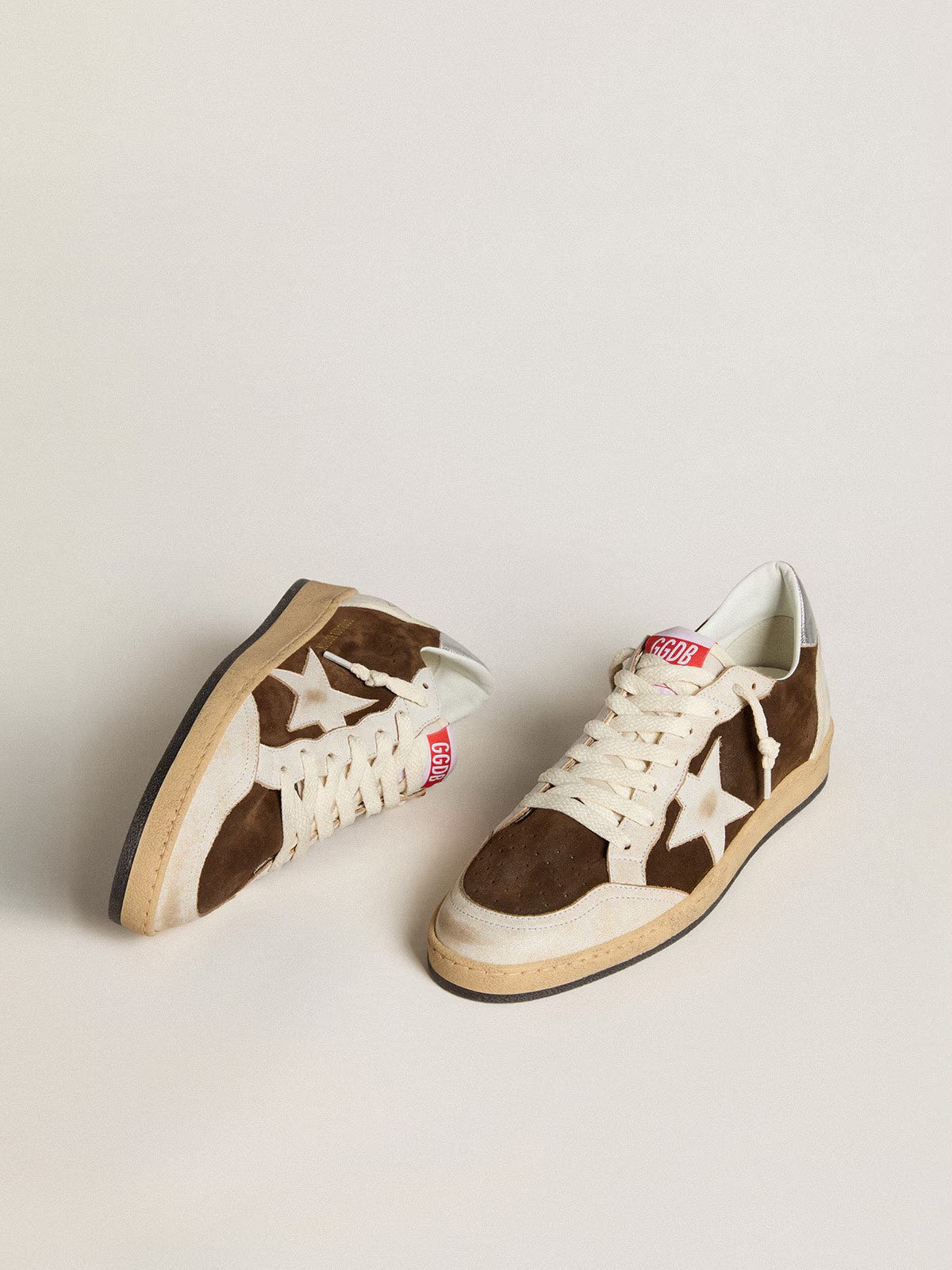 GOLDEN GOOSE- BALL STAR DARK RED