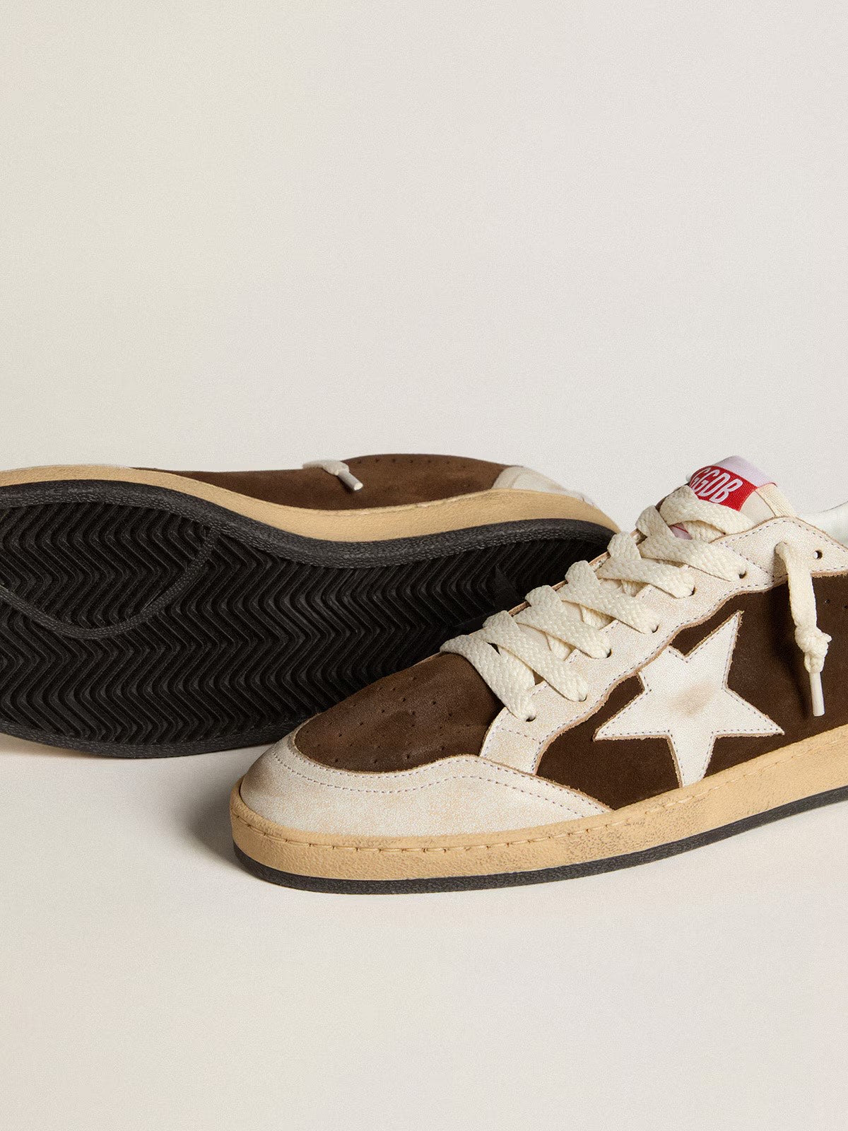 GOLDEN GOOSE- BALL STAR DARK RED