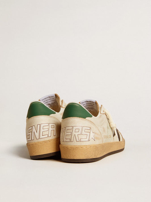 GOLDEN GOOSE- BALL STAR GREEN BROWN