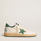 GOLDEN GOOSE- BALL STAR WHITE BLUE
