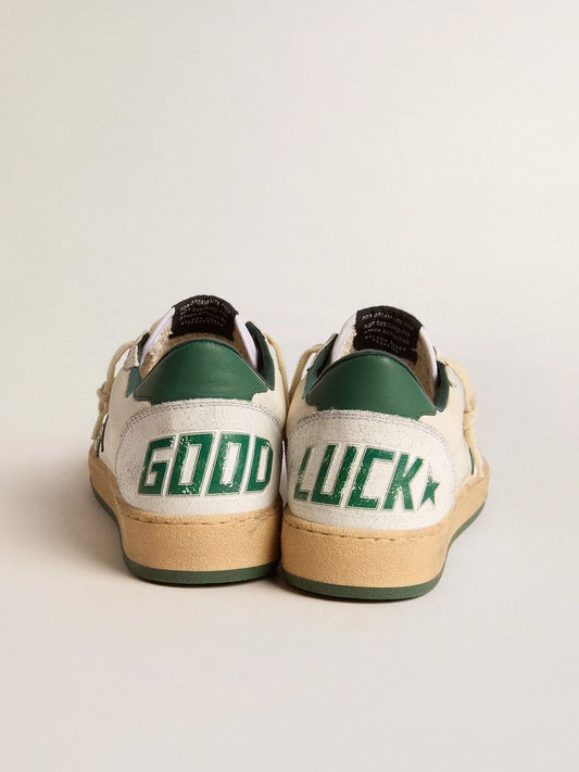 GOLDEN GOOSE- BALL STAR DARK GREEN