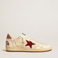 GOLDEN GOOSE- BALL STAR WHITE BLUE
