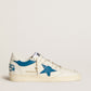 GOLDEN GOOSE- BALL STAR WHITE BLUE