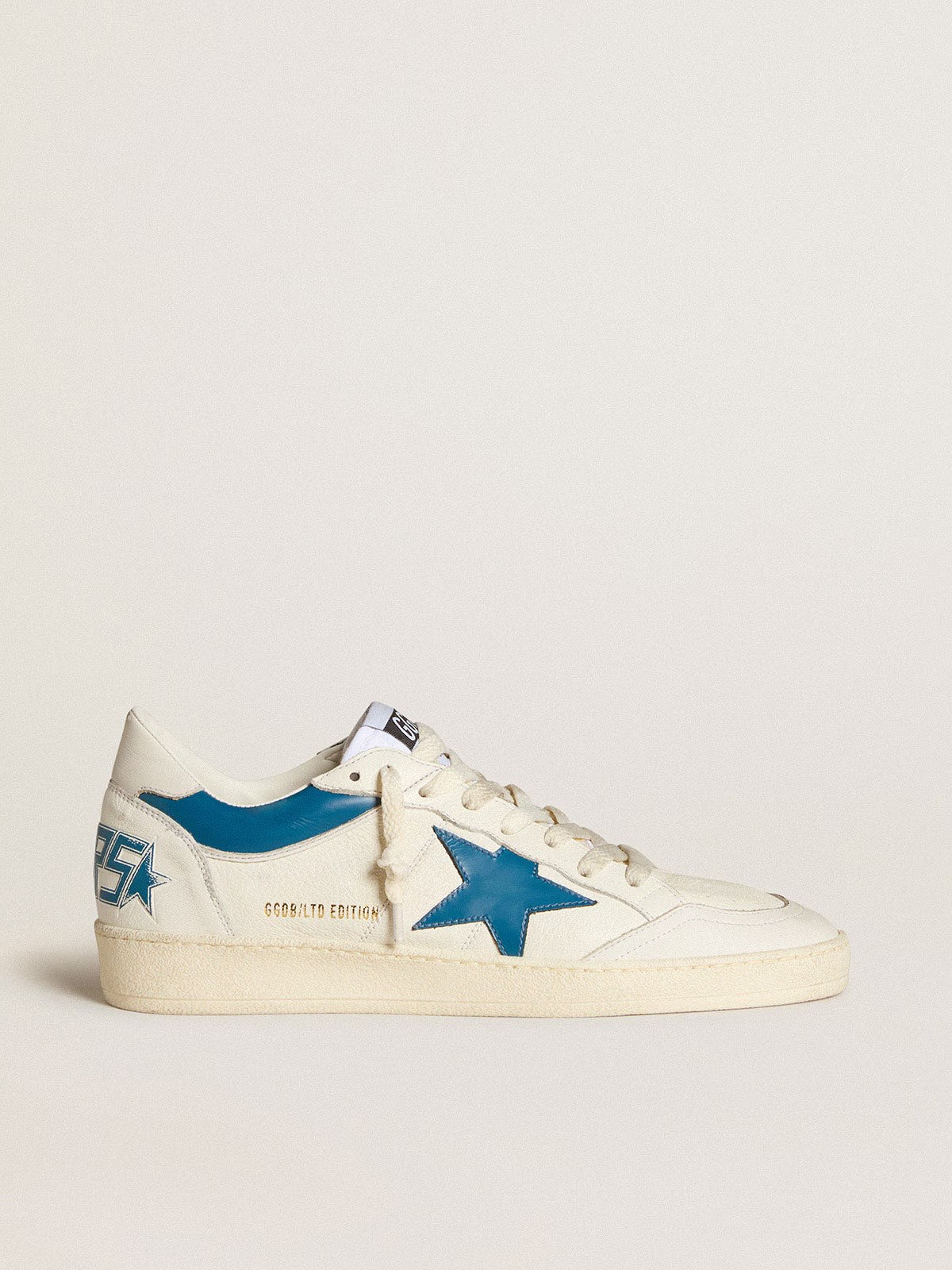 GOLDEN GOOSE- BALL STAR WHITE BLUE