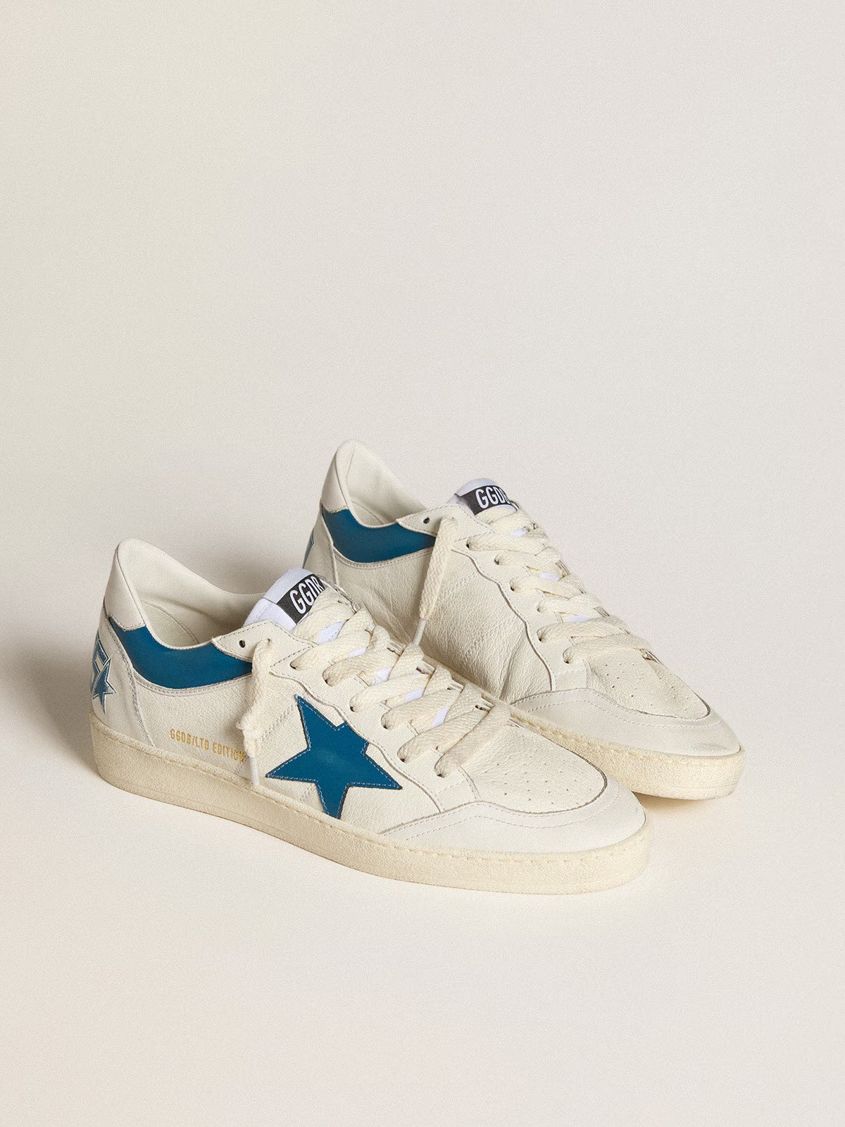 GOLDEN GOOSE- BALL STAR BABY BLUE
