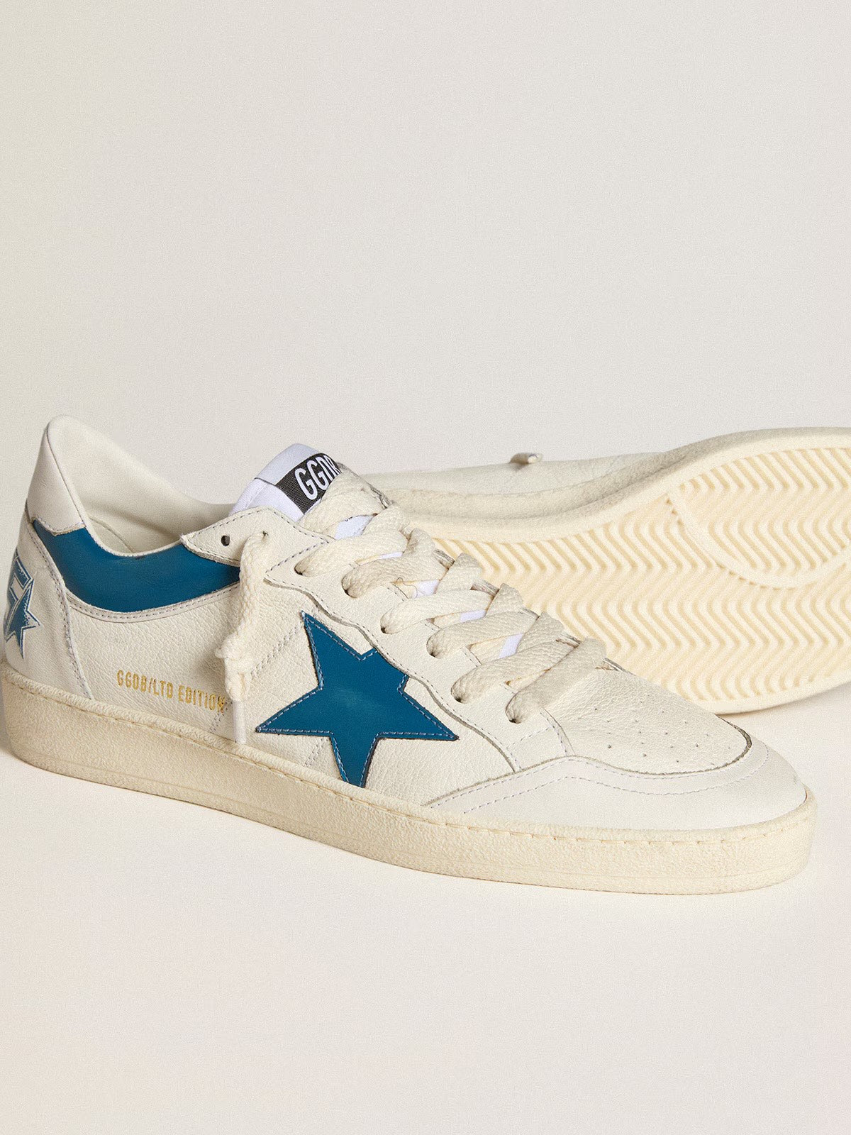 GOLDEN GOOSE- BALL STAR BABY BLUE