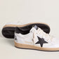GOLDEN GOOSE- BALL STAR WHITE BLACK