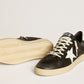 GOLDEN GOOSE- BALL STAR BLACK LEATHER