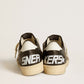 GOLDEN GOOSE- BALL STAR BLACK LEATHER