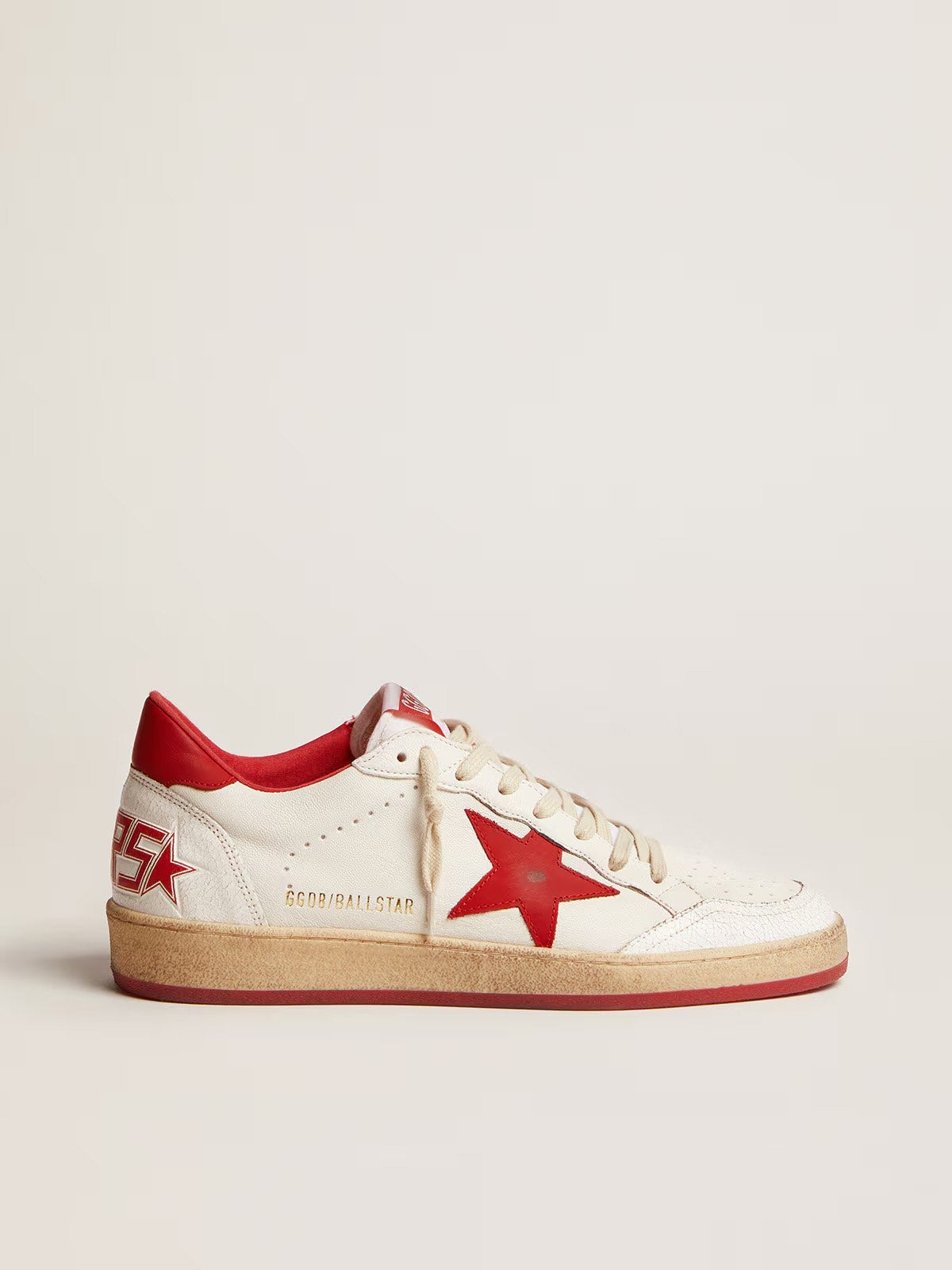 GOLDEN GOOSE- BALL STAR WHITE BLUE