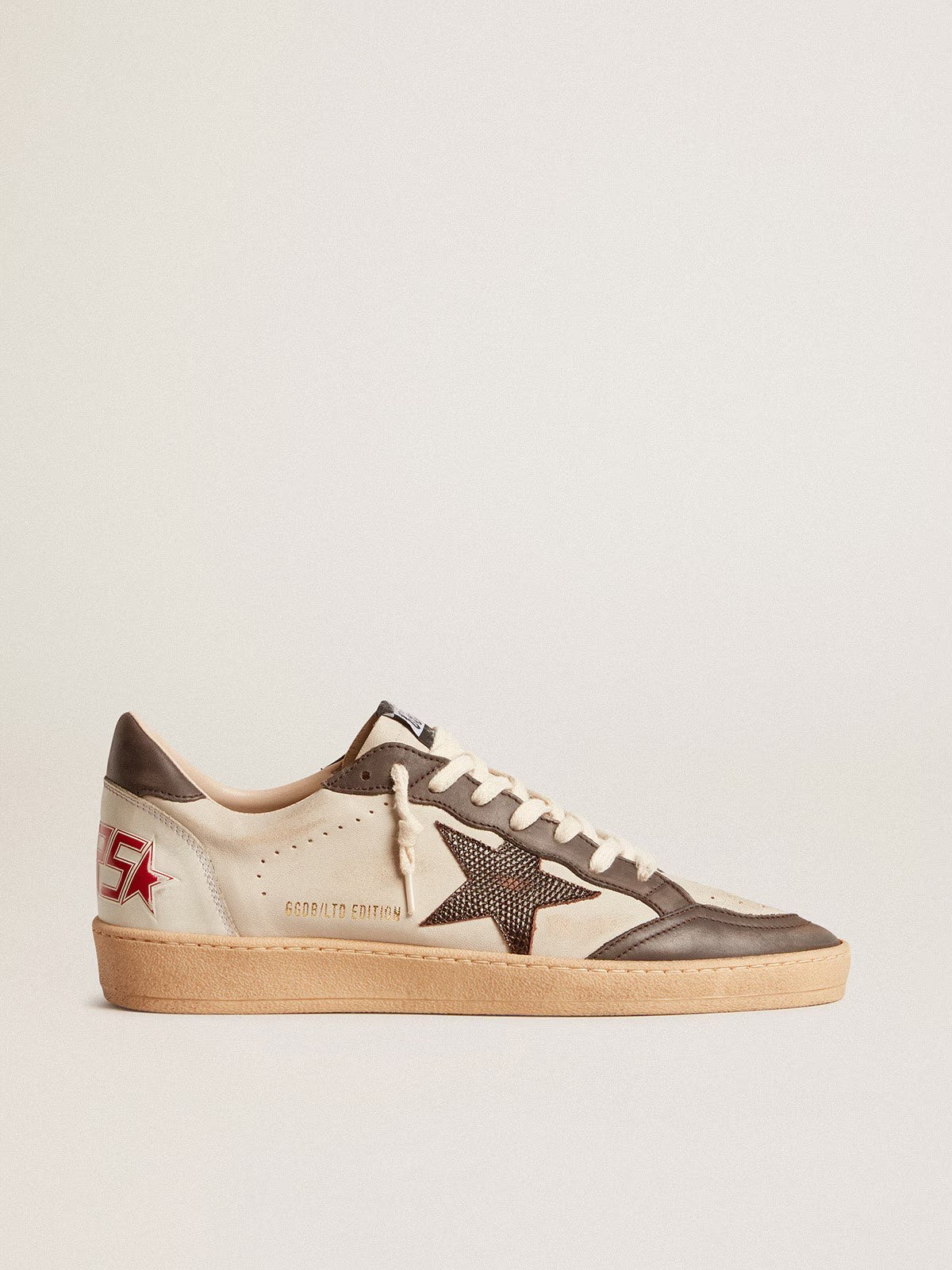 GOLDEN GOOSE- BALL STAR WHITE BLUE