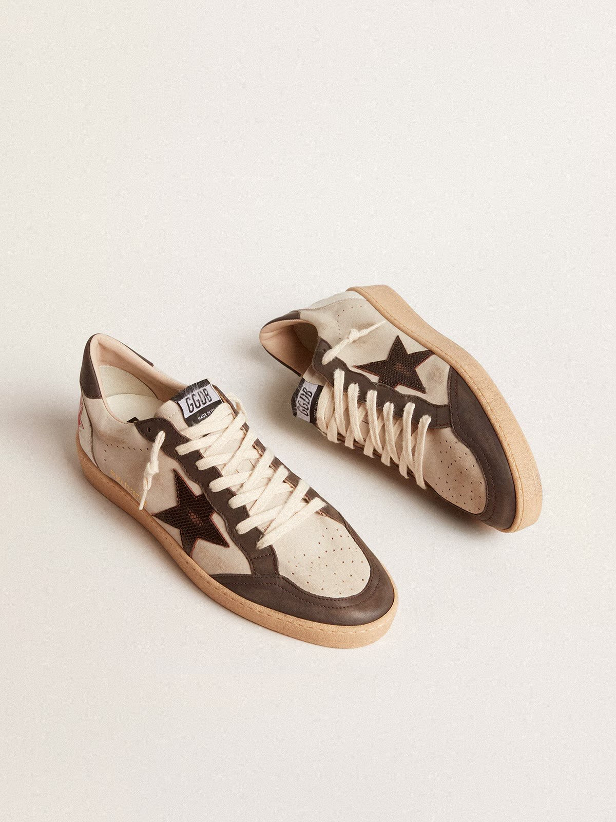GOLDEN GOOSE- BALL STAR BROWN