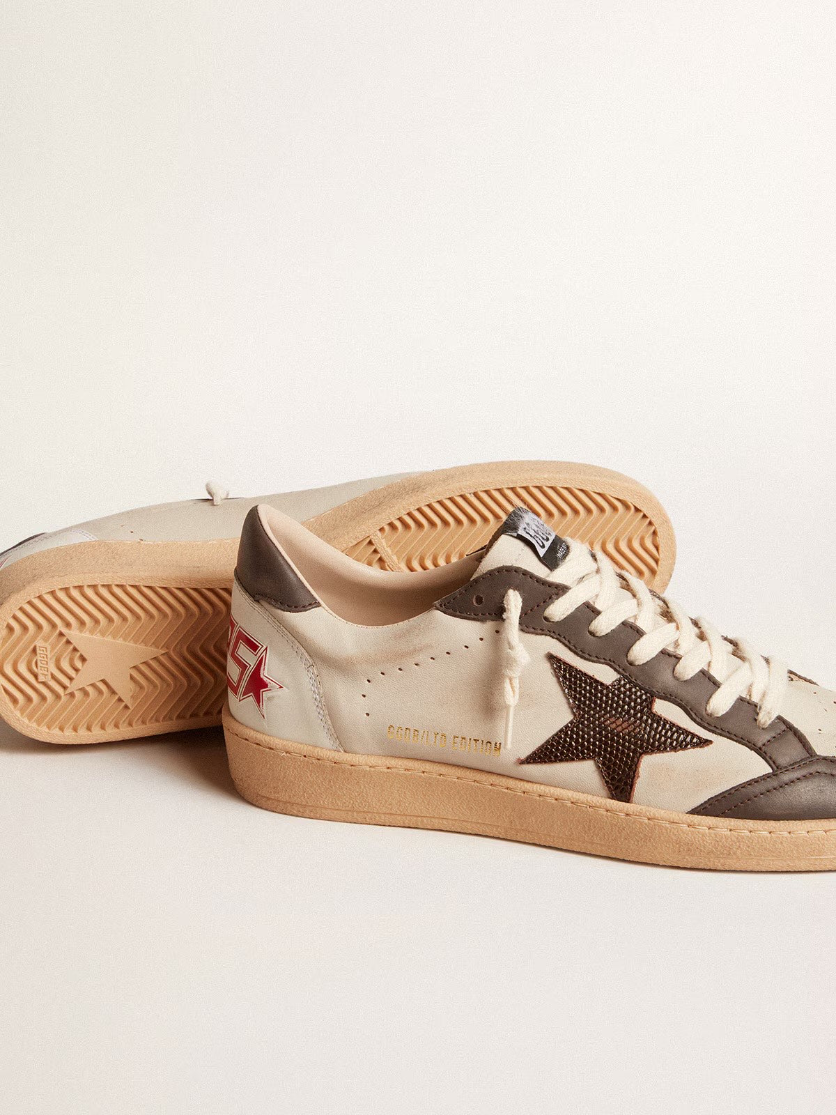 GOLDEN GOOSE- BALL STAR BROWN