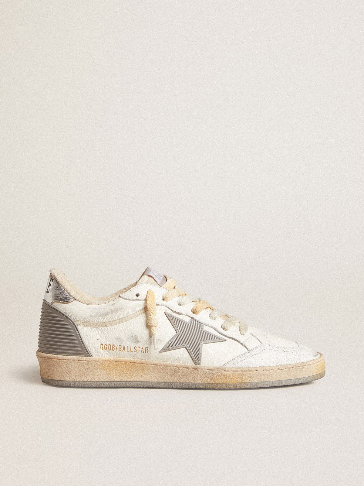 GOLDEN GOOSE- BALL STAR WHITE BLUE