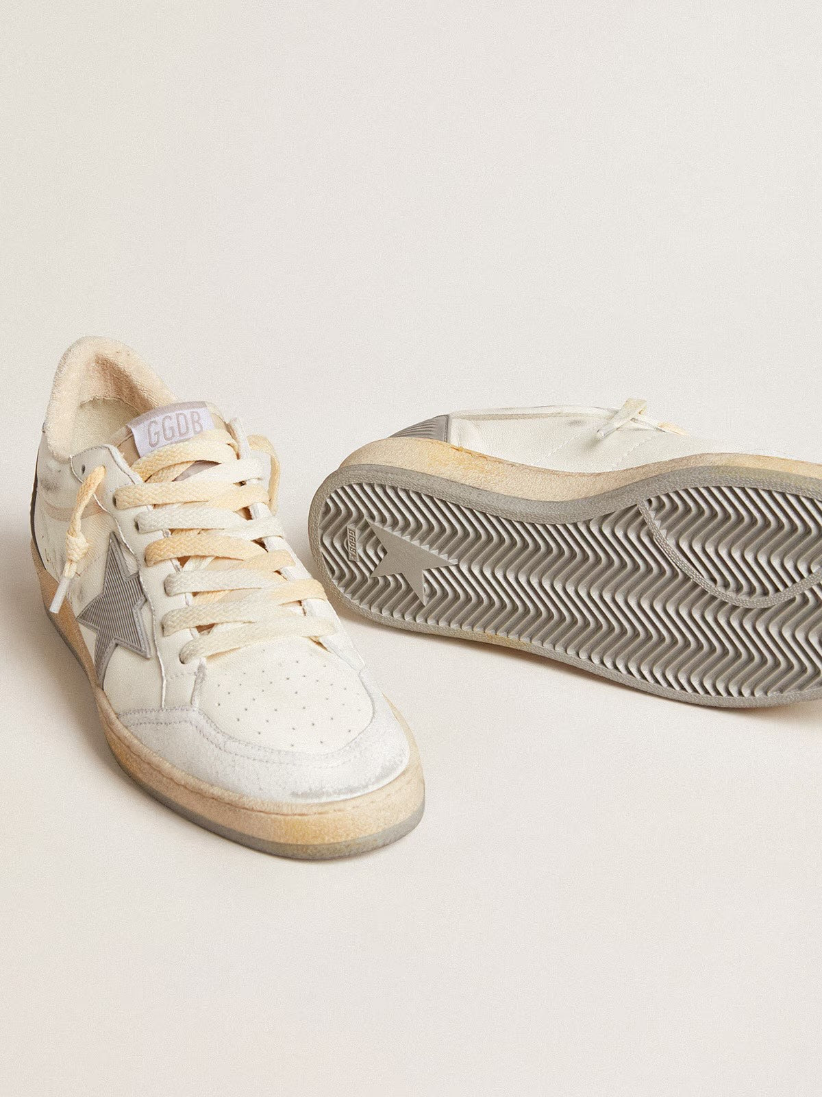 GOLDEN GOOSE- BALL STAR GRAY