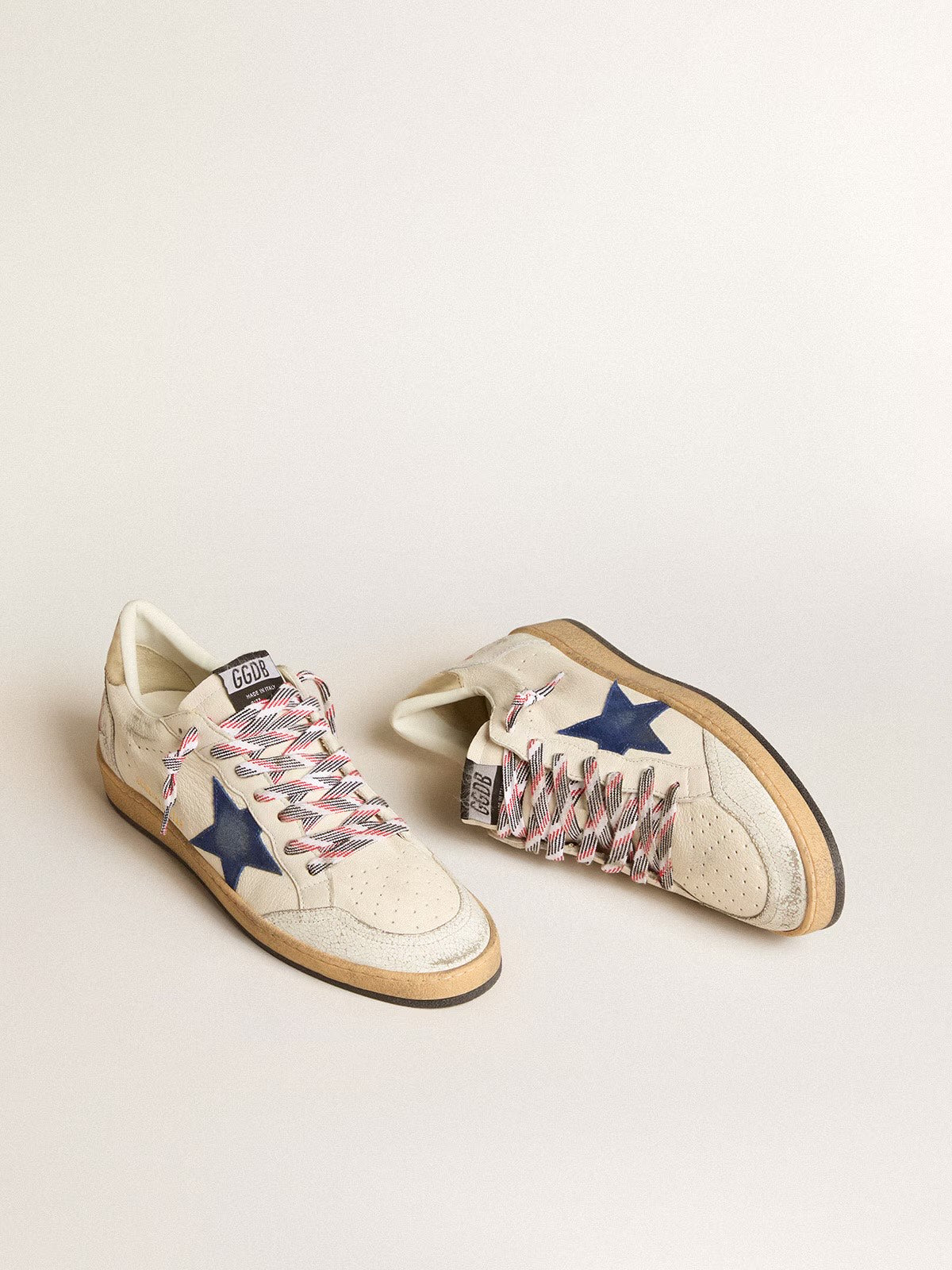 GOLDEN GOOSE- BALL STAR RED BLUE