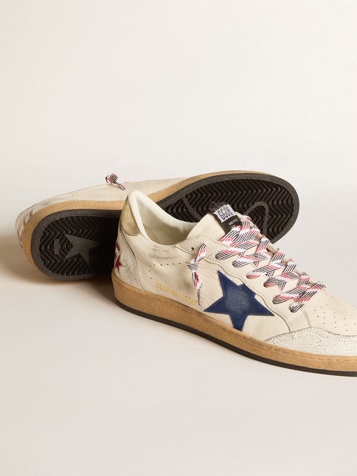 GOLDEN GOOSE- BALL STAR RED BLUE